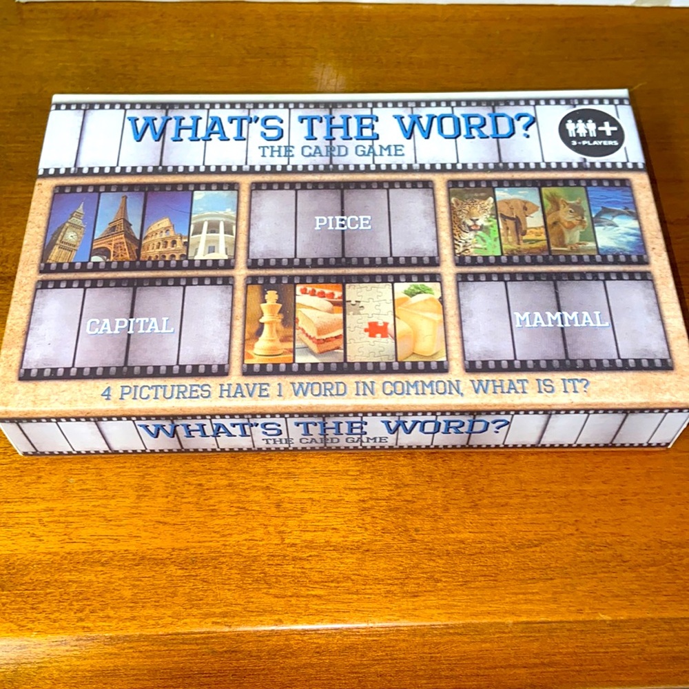 What’s The Word? Card Game Brand New Never Opened